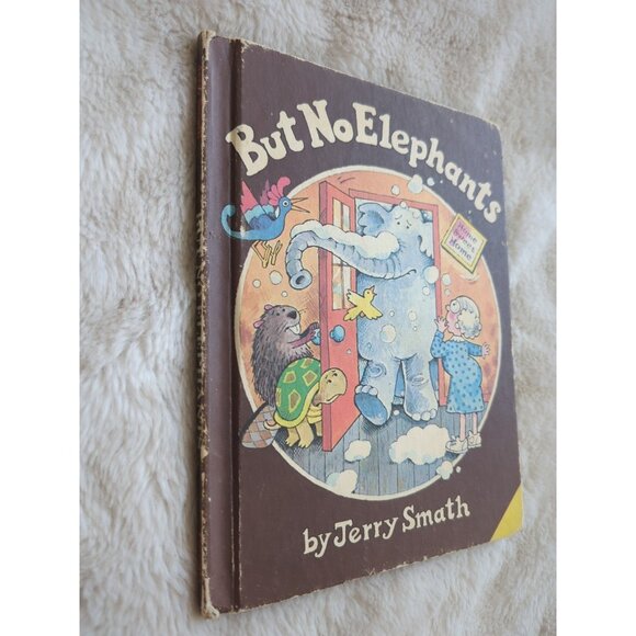 But No Elephants by JERRY SMATH RARE 1979 Vintage Parents' Magazine Press HC - Picture 2 of 5